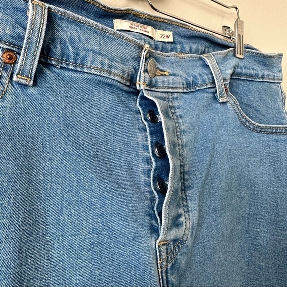 Stretchy High-Rise Wedgie Skinny Ankle Length Jean - Levi's Premium - Picture 8 of 14